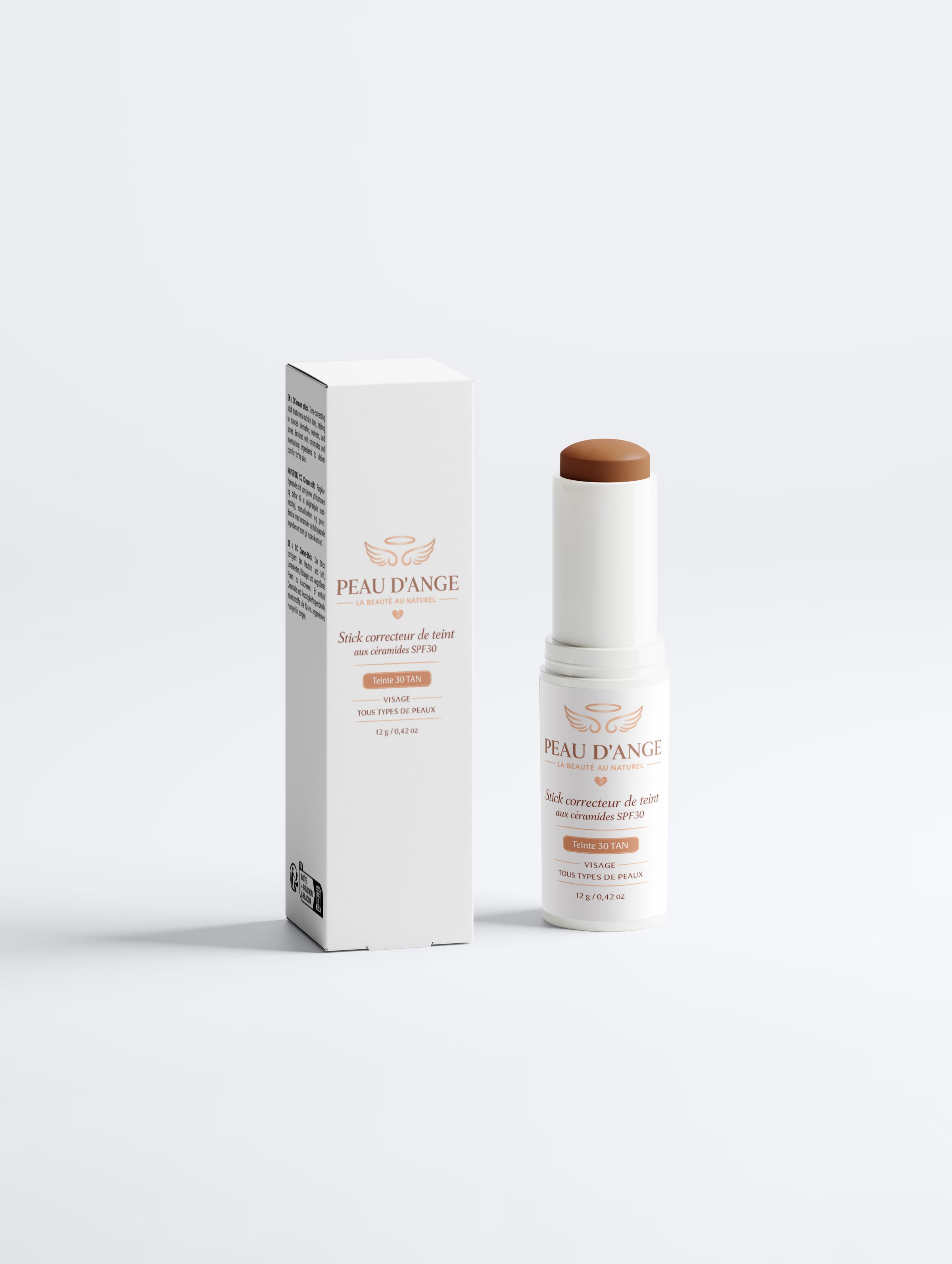 Stick correcteur de teint aux céramides SPF30 : 30 TAN Poids 12 g / 0,42 oz