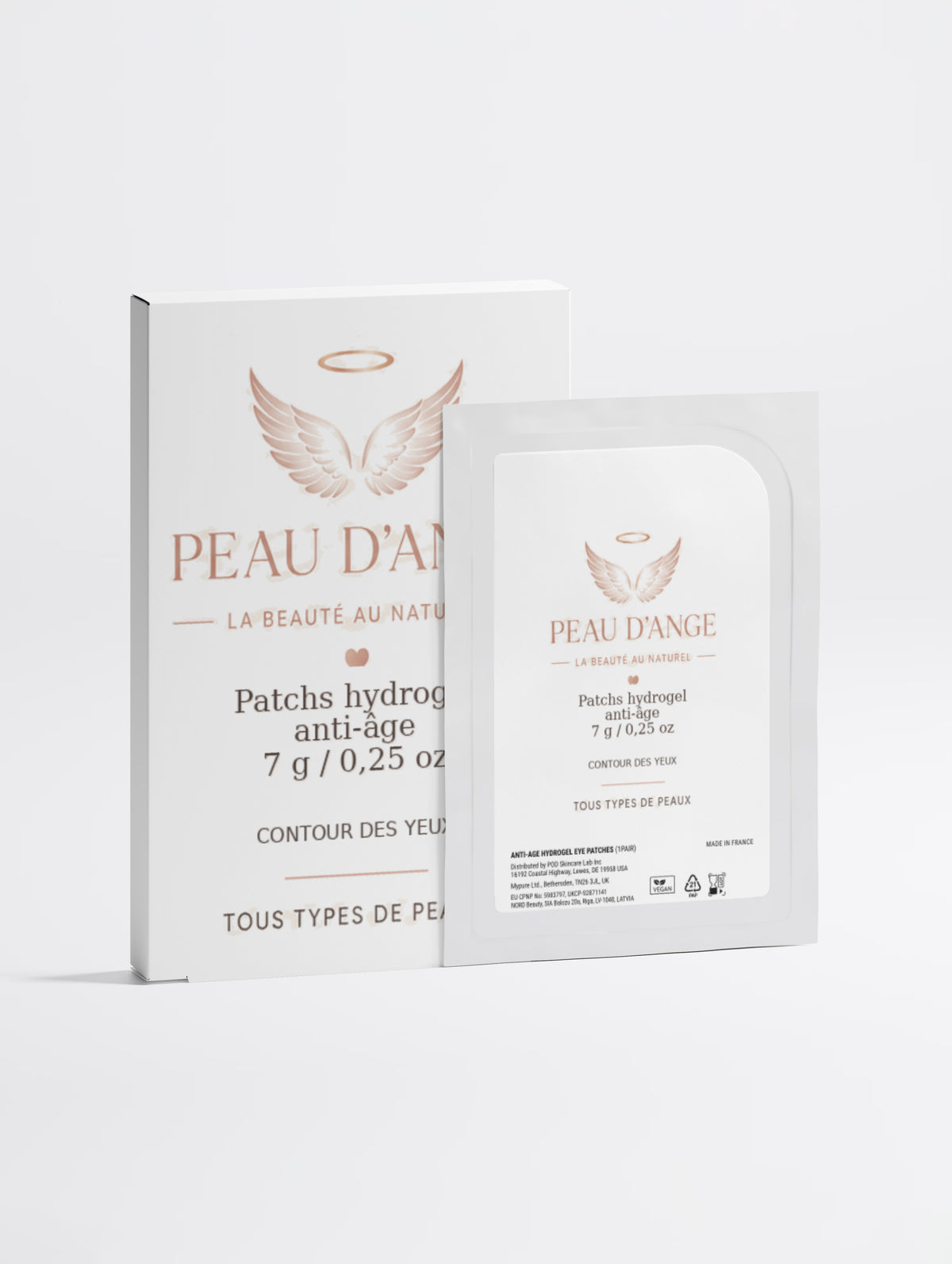 Patchs hydrogel anti-âge 7 g / 0,25 oz