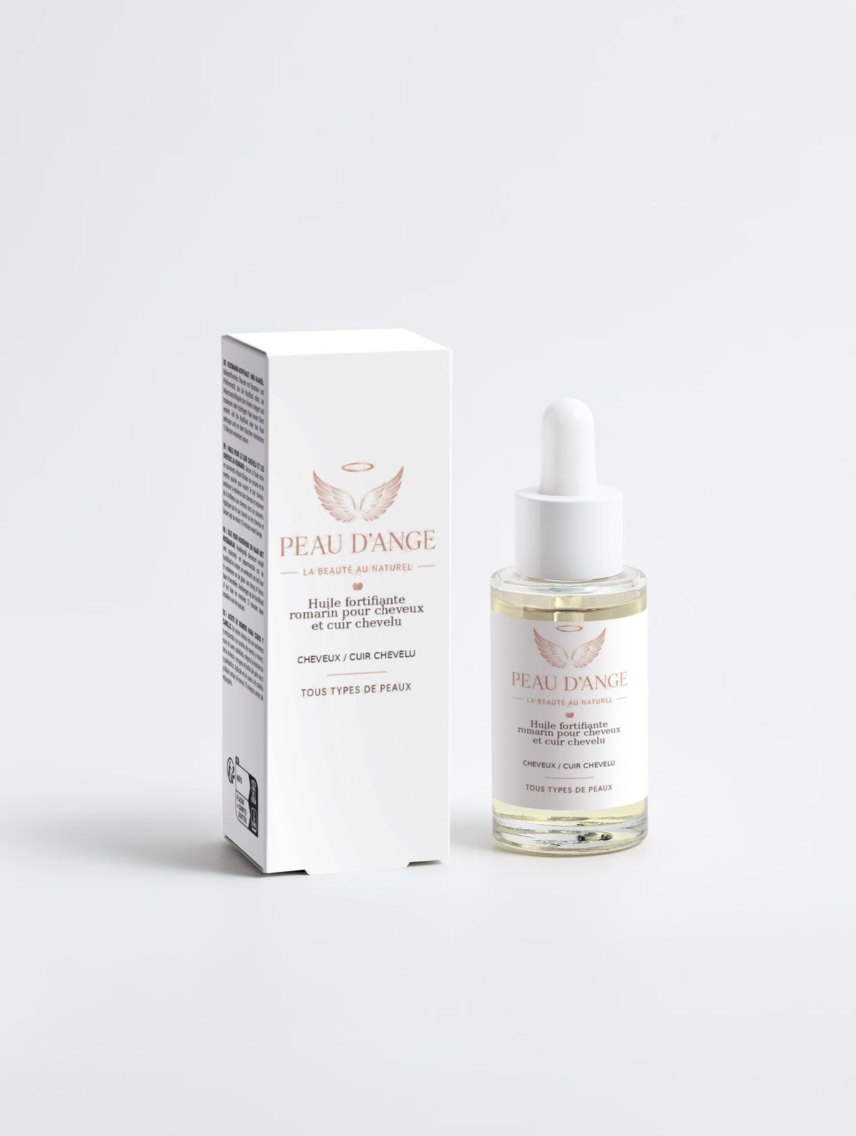 Huile fortifiante cheveux & cuir chevelu au romarin 30ml