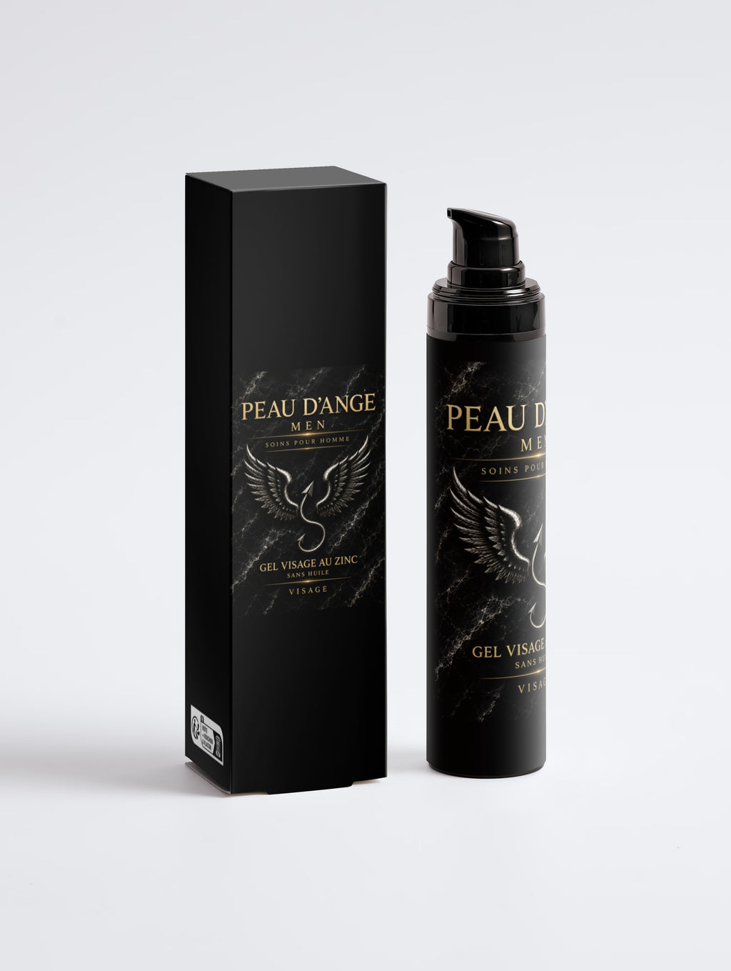 Gel visage homme au zinc sans huile 50ml