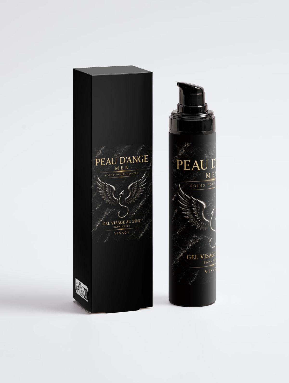 Gel visage homme au zinc sans huile 50ml