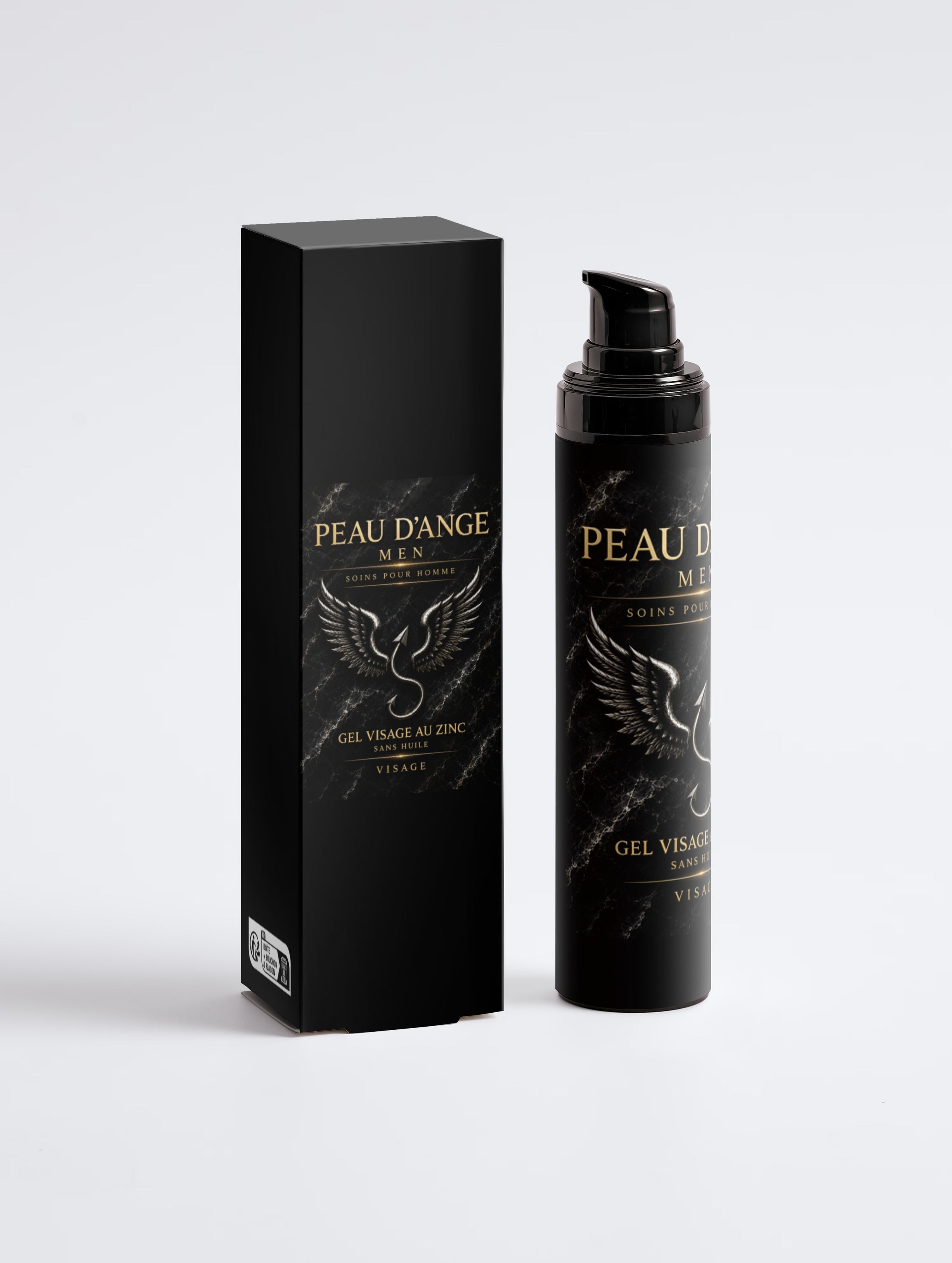 Gel visage homme au zinc sans huile 50ml