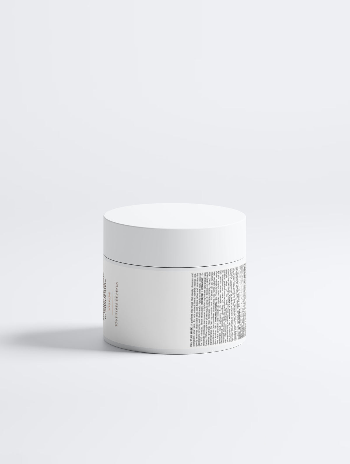 Masque visage à l’argile anti-pores et points noirs 90ml