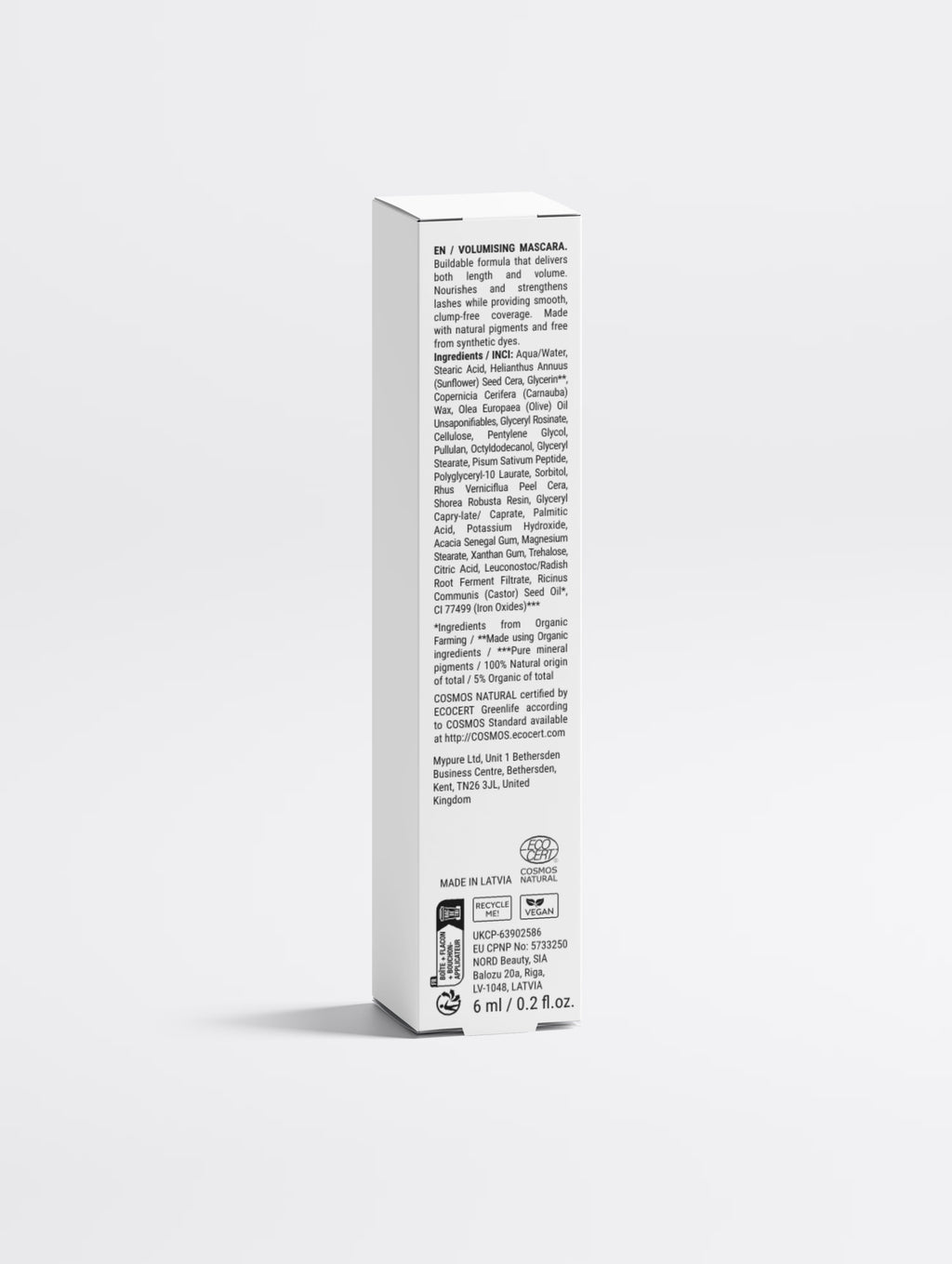 Mascara allongeant et volumisant 6g