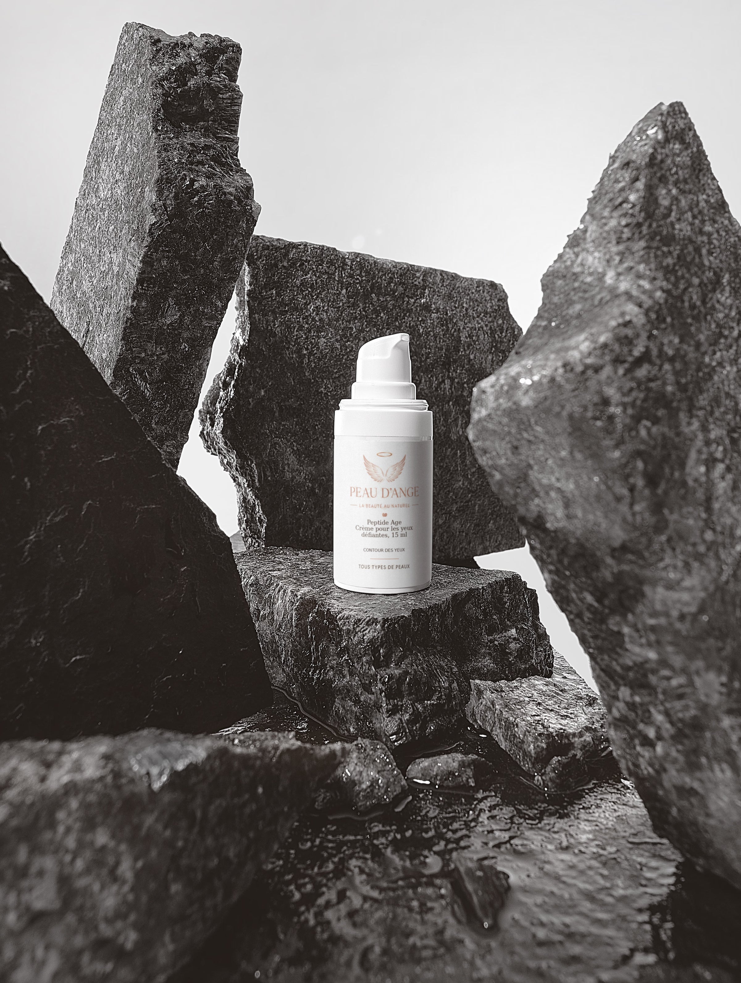 Crème contour des yeux anti-âge aux peptides 15ml