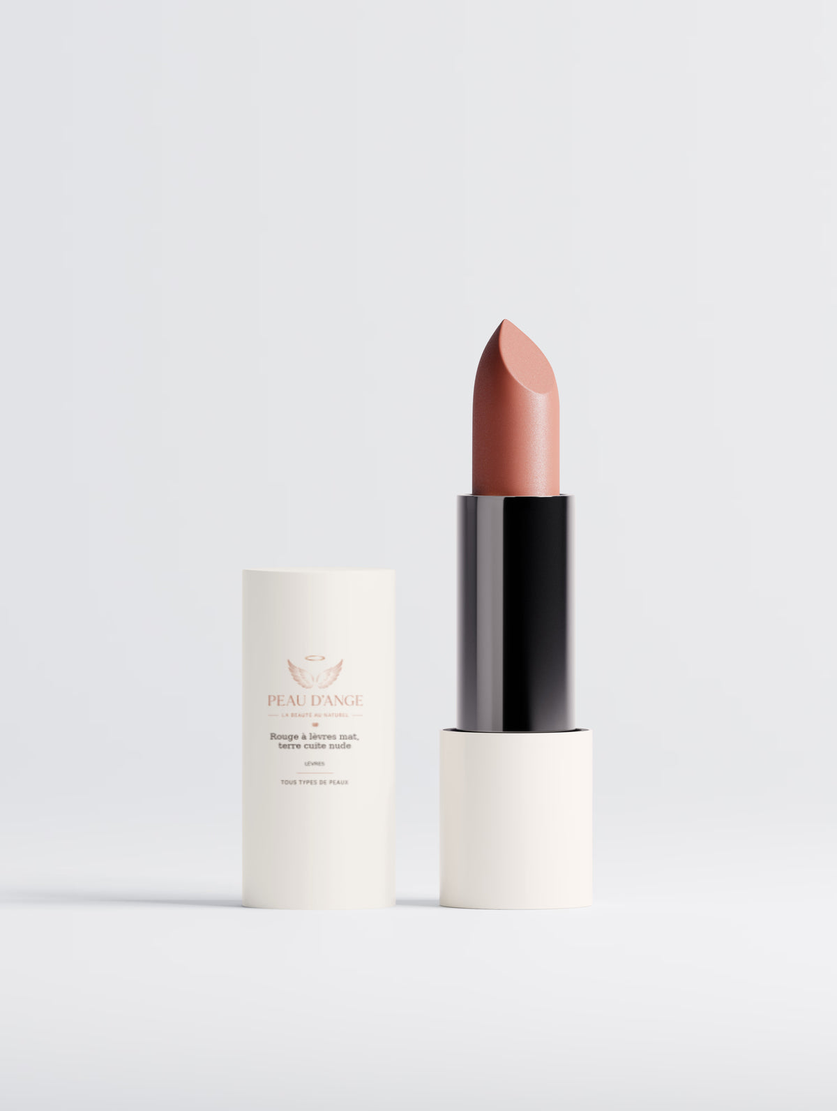Rouge à lèvres mat, terre cuite nude