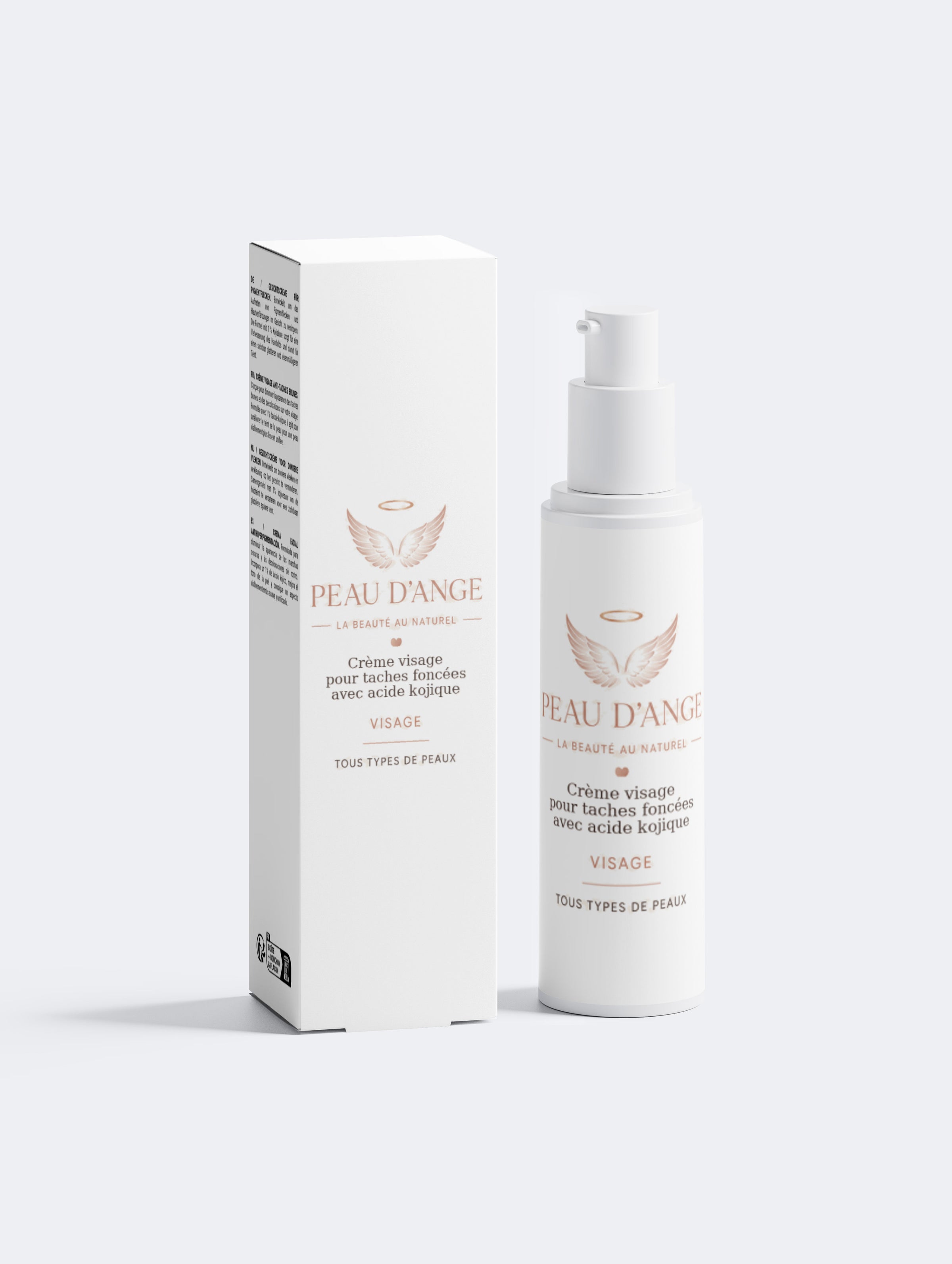 Crème visage anti-taches à l’acide kojique 50ml